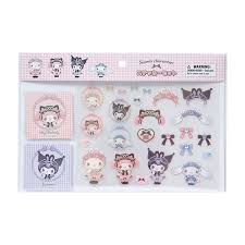 SANRIO ORIGINAL CHARACTERS DREAM RIBBON STICKERS PACK