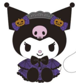 SANRIO KUROMI 10 IN HALLOWEEN PLUSH