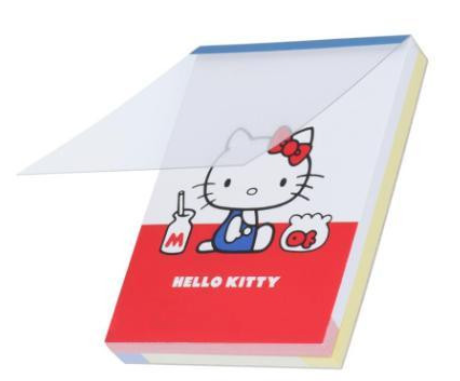 SANRIO ORIGINAL HELLO KITTY MINI NOTEPAD FAMILY 50TH ANNIVERSARY