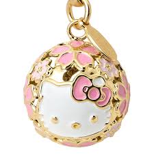 SANRIO ORIGINAL HELLO KITTY SUZU NECK SAKURA BELL CHARM