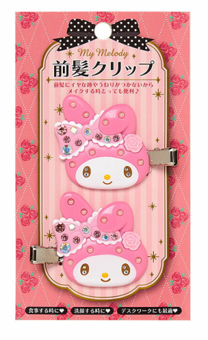 SANRIO ORIGINAL MY MELODY HAIR CLIP DELUXE