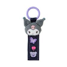 SANRIO KUROMI DENIM KEYCHAIN