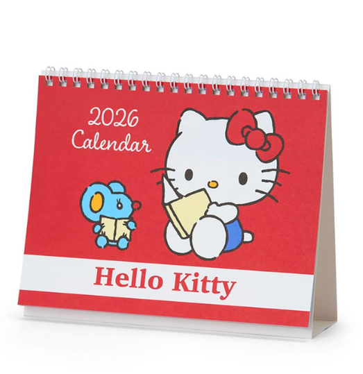 SANRIO ORIGINAL HELLO KITTY RING CALENDAR 2026
