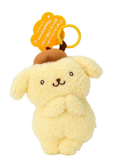 SANRIO ORIGINAL POMPOMPURIN MASCOT HOLDER (CHARACTER AWARDS 3RD EDITION I WANT YOU TO LIKE ME A LOT)