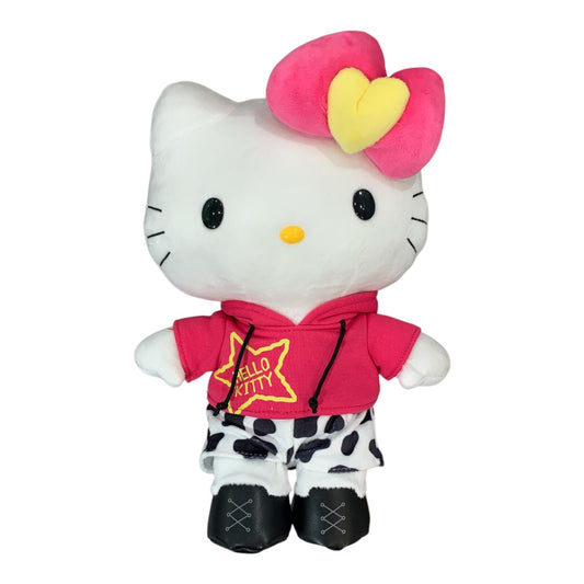 SANRIO ORIGINAL HELLO KITTY SPORTY CASUAL JAPAN GIRL 10 IN PLUSH