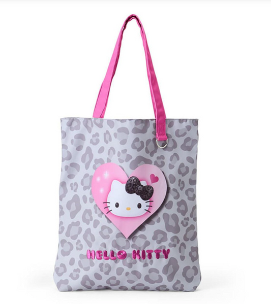 SANRIO ORIGINAL HELLO KITTY TOTE BAG MONOTONE ANIMAL