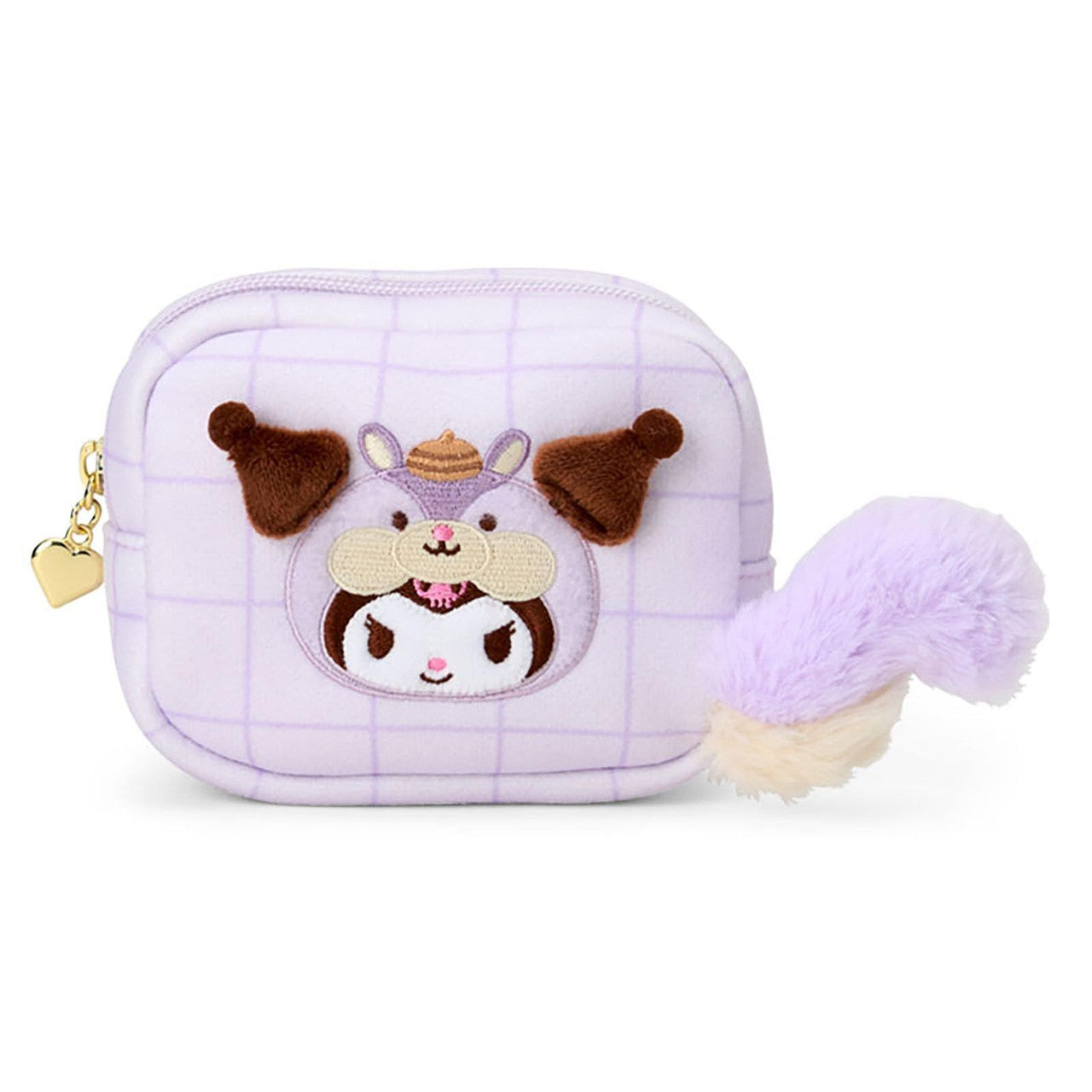 SANRIO KUROMI POUCH RISUMOFUMOFU