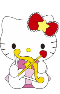 HELLO KITTY 8 IN PLUSH SAGITTARIUS ZODIAC