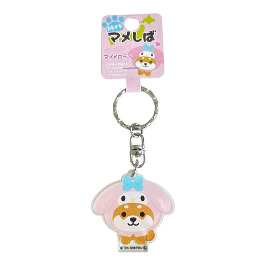 SANRIO MY MELODY COSTUME SHIBA INU ACRYLIC KEYCHAIN