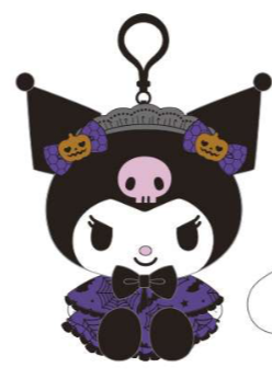 SANRIO KUROMI HALLOWEEN MASCOT CLIP CHARM / PLUSH