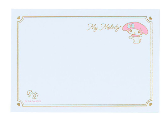 SANRIO ORIGINAL MY MELODY MESSAGE MINI PAD