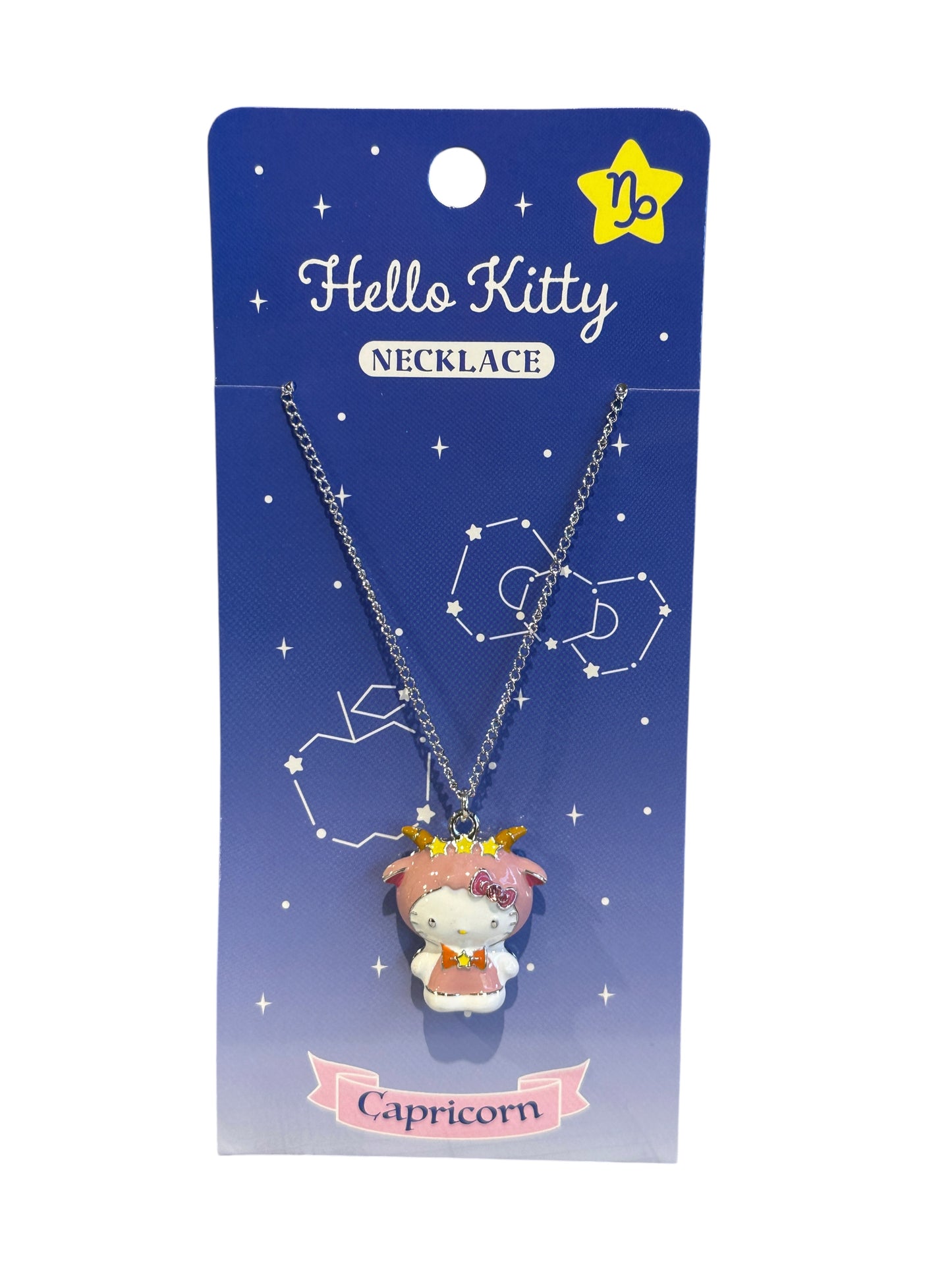 SANRIO HELLO KITTY NECKLACE CAPRICORN ZODIAC