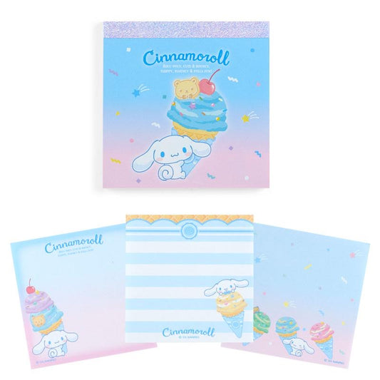 SANRIO CINNAMOROLL ICE CREAM MEMOPAD CN