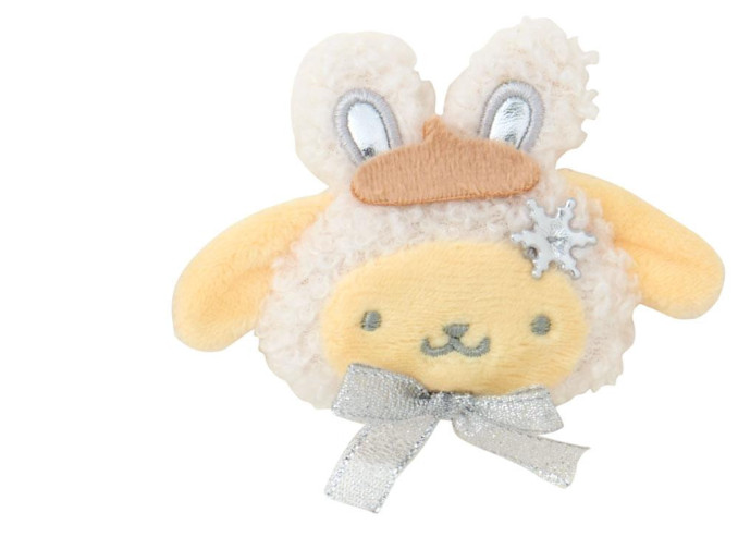 SANRIO ORIGINAL CHARACTERS FLUFFY SNOW RABBIT HAIR CLIP BLIND BOX