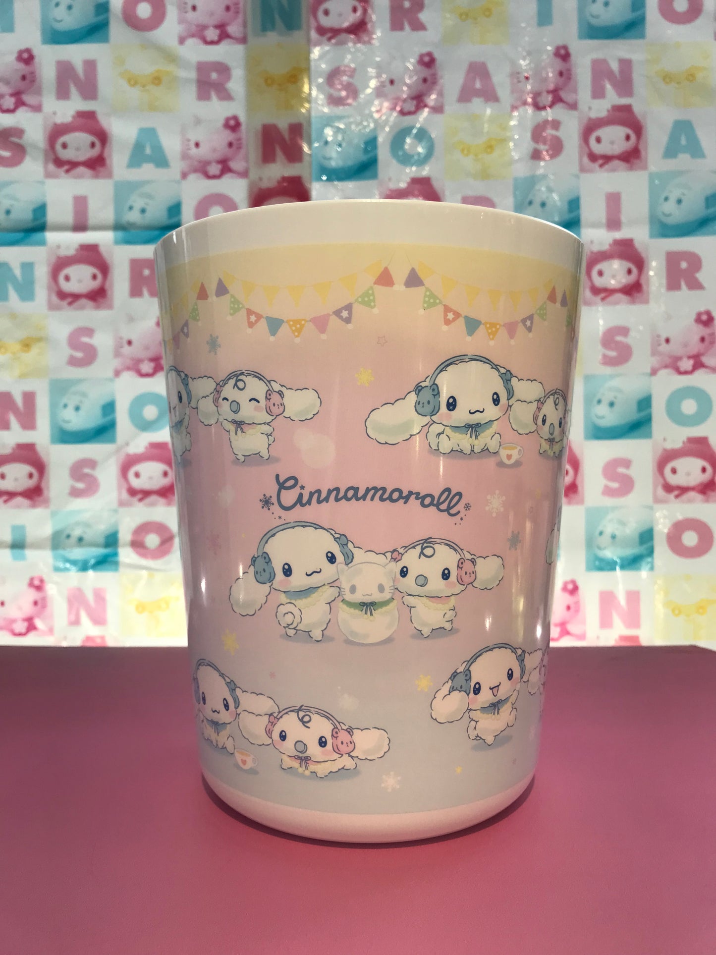 SANRIO JAPAN ORIGINAL CINNAMOROLL TRASH CAN 2024 KUJI # 12