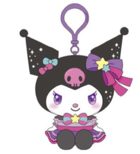 SANRIO KUROMI SPARK MASCOT CLIP / PLUSH