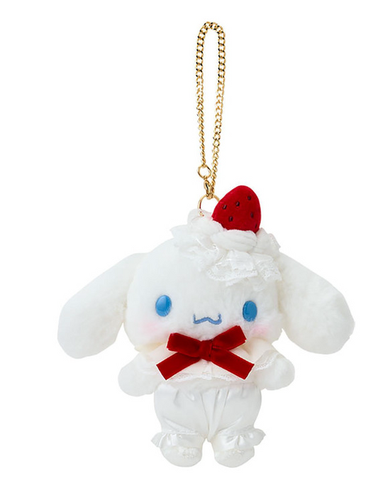 SANRIO ORIGINAL CINNAMOROLL STRAWBERRY MASCOT CHARM / PLUSH