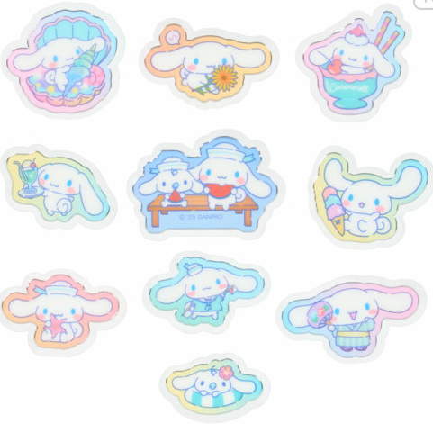 SANRIO ORIGINAL CINNAMOROLL STICKER CREAM SODA