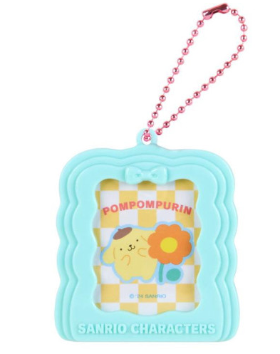 SANRIO JAPAN ORIGINAL CHARACTERS MINI PHOTO FRAME PASTEL CHECKER BLIND BOX