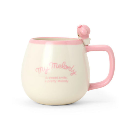 SANRIO ORIGINAL MY MELODY MASCOT ATTACHED MUG CUP