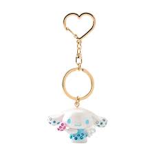 SARIO ORIGINAL CINNAMOROLL ANGEL CHARM KEY HOLDER