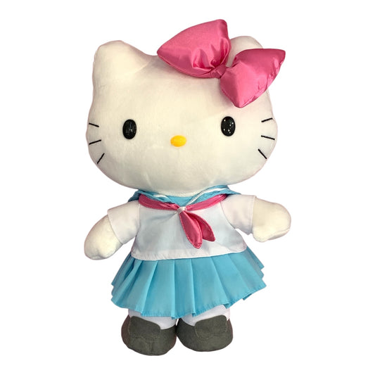 SANRIO ORIGINAL HELLO KITTY SAILOR UNIFORM JAPAN GIRL 10 IN PLUSH