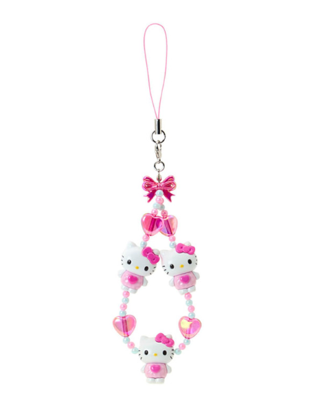 SANRIO ORIGINAL HELLO KITTY 3D MASCOT HAND STRAP TOKIMEKI POP BEADS HEISEI RETRO Y2K