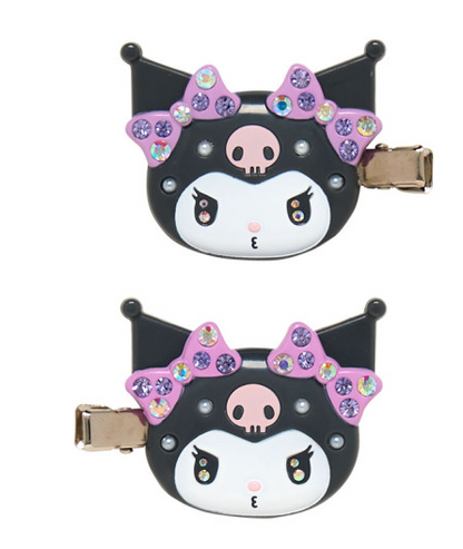 SANRIO ORIGINAL KUROMI HAIR CLIP DELUXE