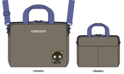 SANRIO CHOCOCAT BRIEFCASE CLASSIC