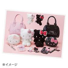 SANRIO JAPAN ORIGINAL HELLO KITTY DEVIL KEY RING BLACK