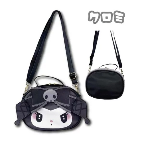 SANRIO ORIGINAL KUROMI 2 WAY CROSSBODY BAG MELLOCLO
