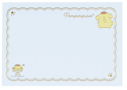 SANRIO ORIGINAL POMPOMPURIN MESSAGE MINI PAD