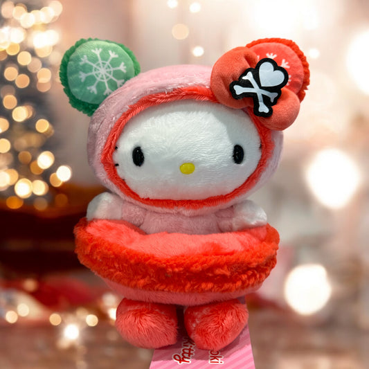 SANRIO HELLO KITTY CHRISTMAS TOKIDOKI 8 INCHES PLUSH MACARON