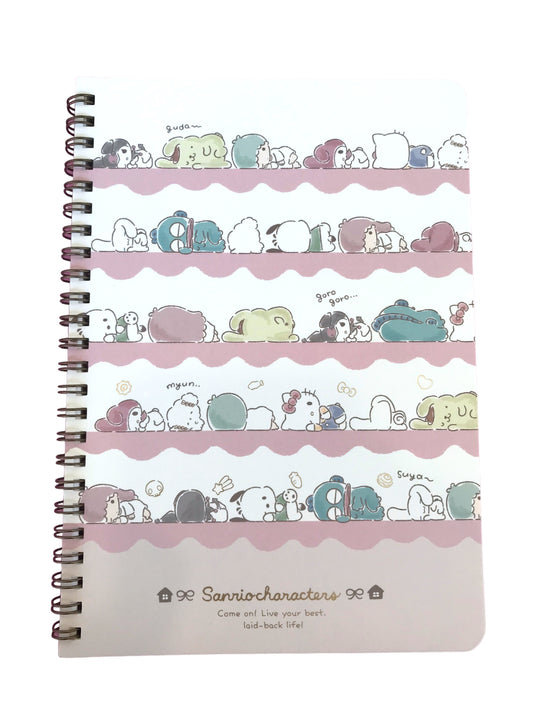 SANRIO JAPAN ORIGINAL CHARACTERS A5 NOTEBOOK