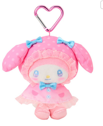 Sanrio Original My Melody Sweet Rain Collection Raincoat Mascot Holder