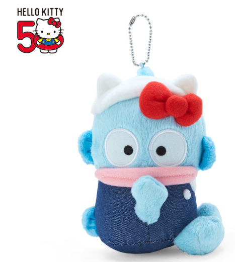 SANRIO JAPAN ORIGINAL HANGYODON HK 50TH ANNIVERSARY EVERYONE MASCOT / PLUSH