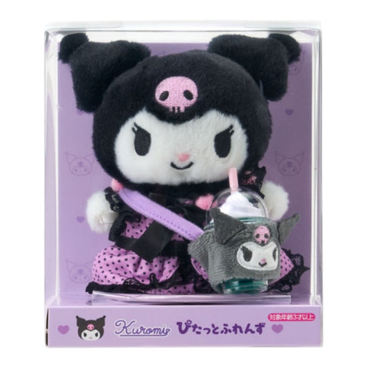 SANRIO ORIGINAL KUROMI STARTER NUIDOORI DOLL SET PITATTO FRIENDS