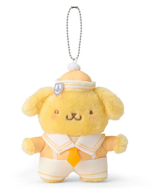 SANRIO ORIGINAL POMPOMPURIN MASCOT HOLDER SAILOR COLLAR