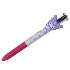 SANRIO JAPAN ORIGINAL KUROMI 4 COLOR BALL POINT PEN