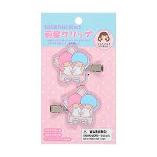 SANRIO ORIGINAL LITTLE TWIN STARS HAIR CLIP SET PERSONAL BELONGINGS FOREVER