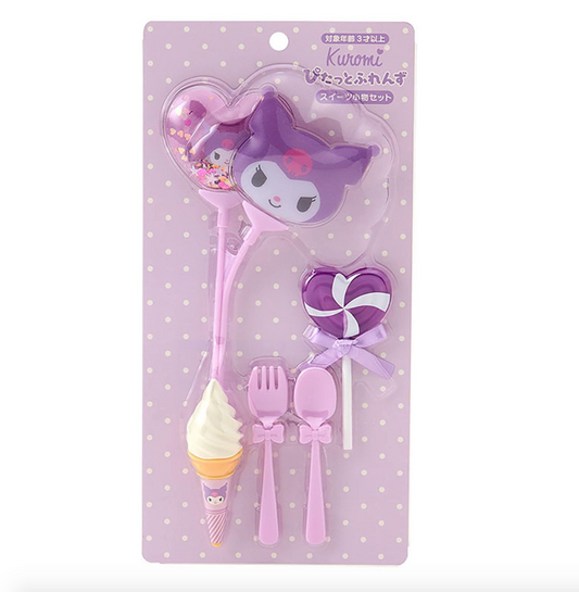 SANRIO ORIGINAL KUROMI DOLL ACCESSORY SET PITATTO FRIENDS SWEETS