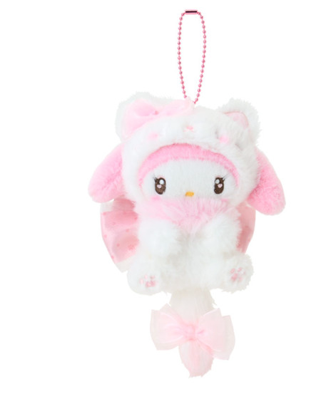 SANRIO ORIGINAL MY MELODY MASCOT HOLDER MILKY KITTEN