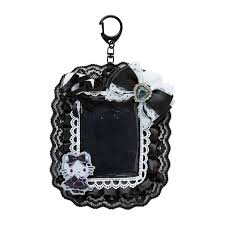 SANRIO ORIGINAL HELLO KITTY TRADING CARD HOLDER ENJOY IDOL GOTHIC NIGHT PARTY