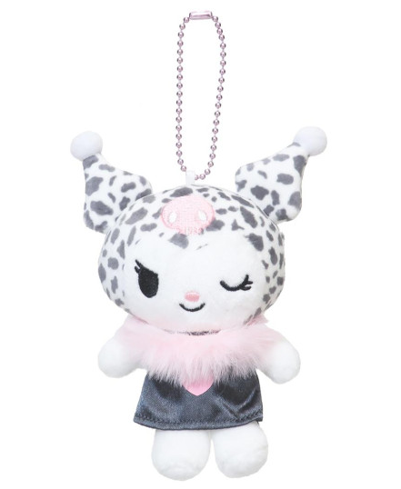 SANRIO ORIGINAL KUROMI 20TH ANNIVERSARY MASCOT HOLDER NURSE DALMATIAN