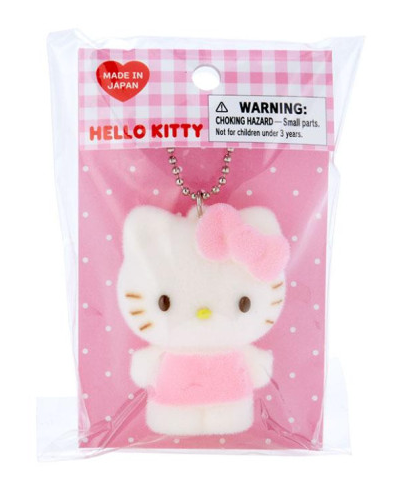 SANRIO JAPAN ORIGINAL HELLO KITTY FLOCKY MASCOT HOLDER