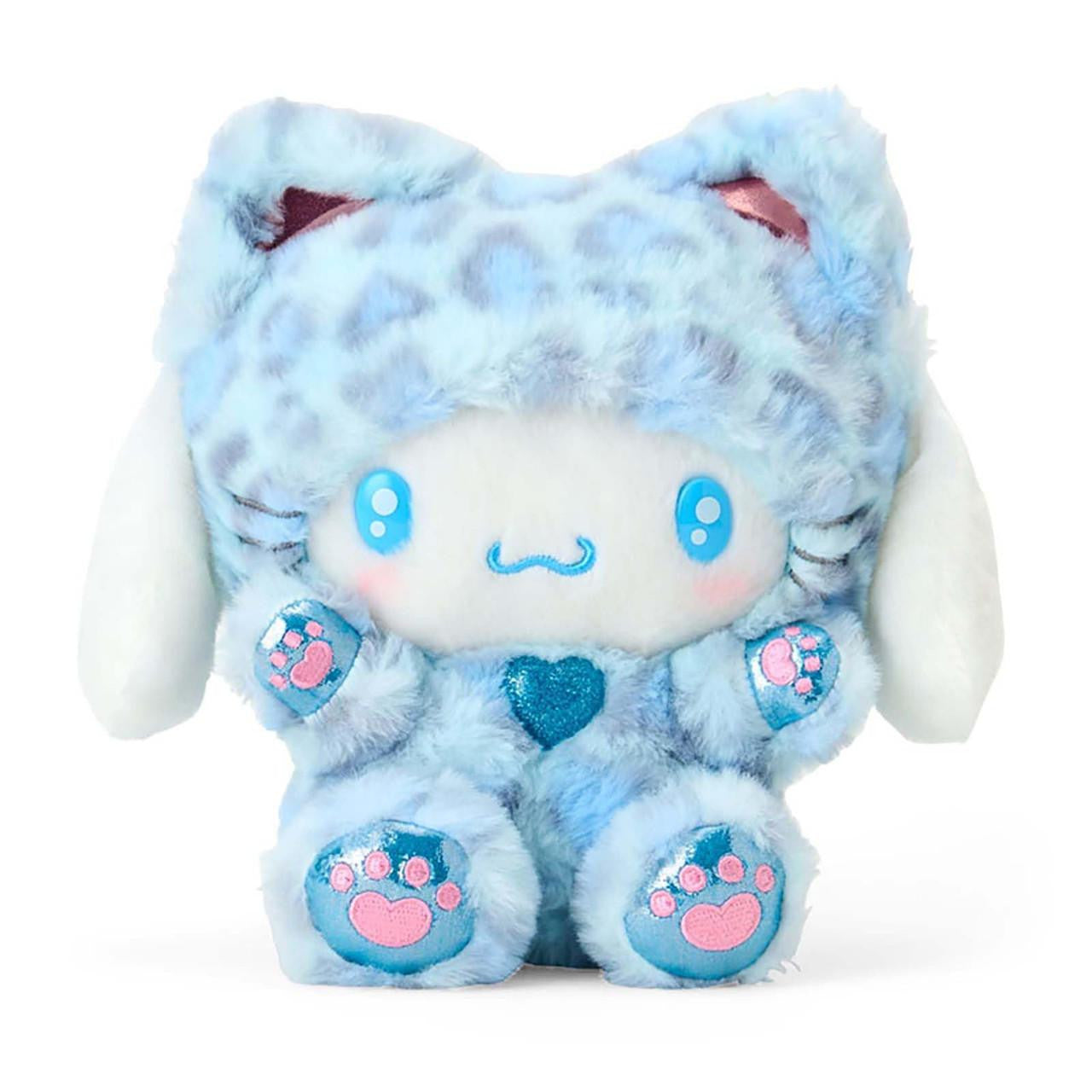 SANRIO ORIGINAL CINNAMOROLL PLUSH LEOPARD GAL CAT BLUE