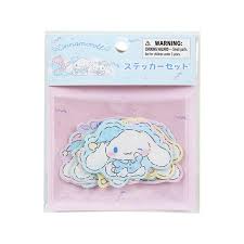 SANRIO ORIGINAL CINNAMOROLL STICKER SET NEMUNEMU TIME