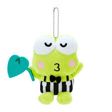 SANRIO JAPAN ORIGINAL KEROPPI SINGING AND DANCING MASCOT CHARM / PLUSH