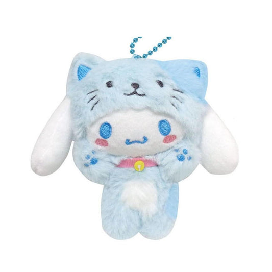SANRIO ORIGINAL CINNAMOROLL MASCOT HOLDER BANZAI SERIES CAT