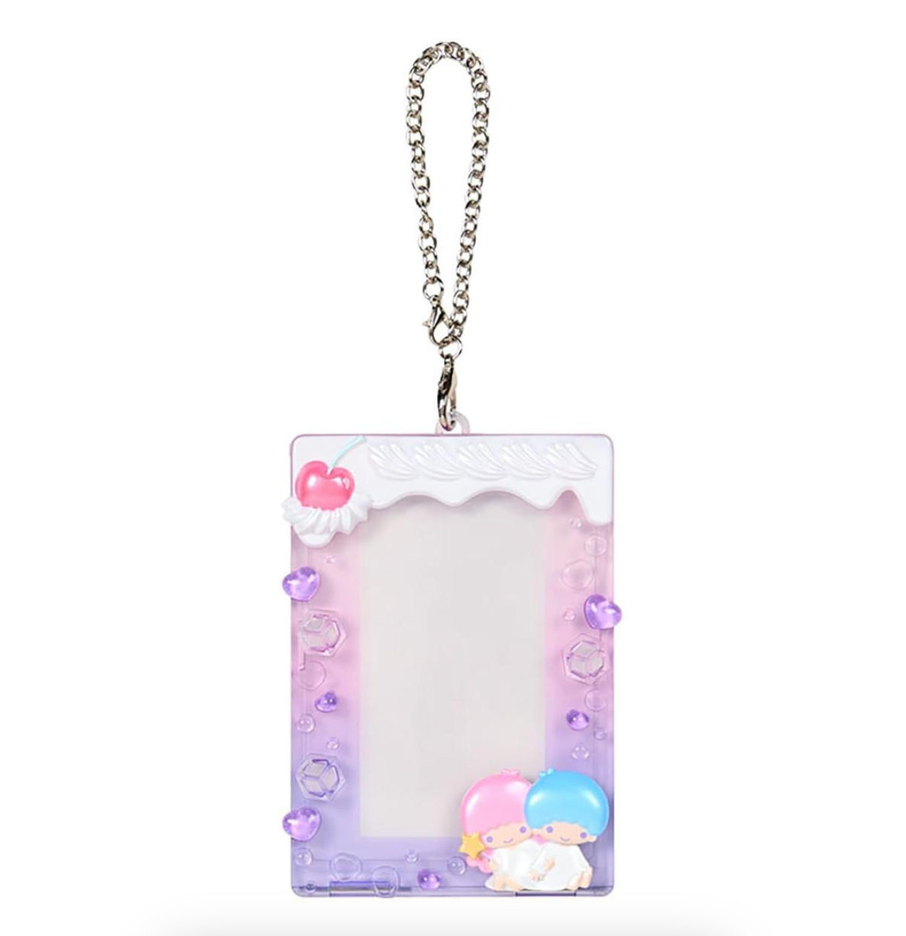 SANRIO ORIGINAL LITTLE TWIN STARS TRADING CARD HOLDER ENJOY IDOL CREAM SODA